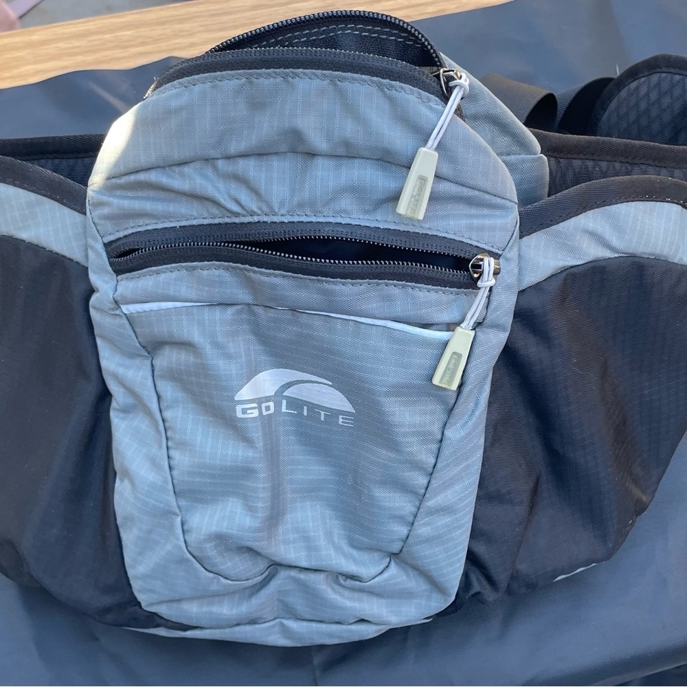 Go Lite Gray and Black Men's Bag